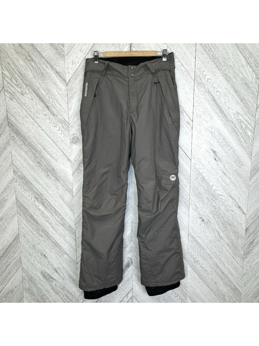 Rossignol Ski Pants Womens Medium Gray Winter Snow 32" Inseam Outdoor Nylon